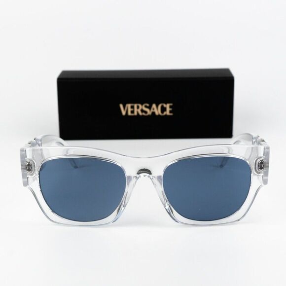 NEW Versace VE4479U 148/80 Crystal Blue Square Women Sunglasses main image 11